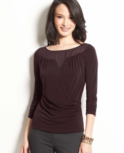 Chiffon Top Ann Taylor