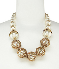 Faux Pearl Necklace