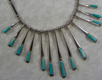 Turquoise + Silver Necklace