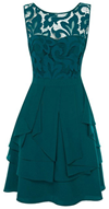 Teal Morpheus Dress